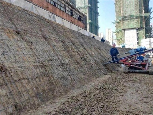 旬邑建筑边坡支护