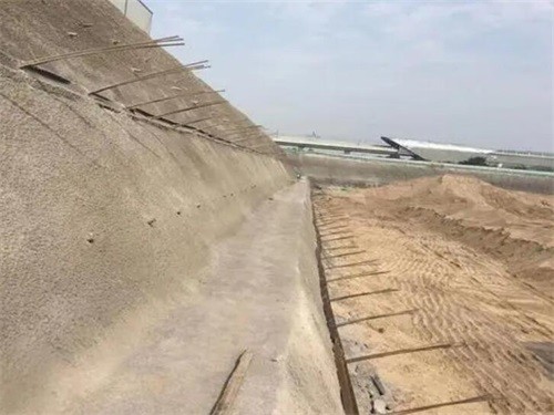 旬邑河道边坡加固